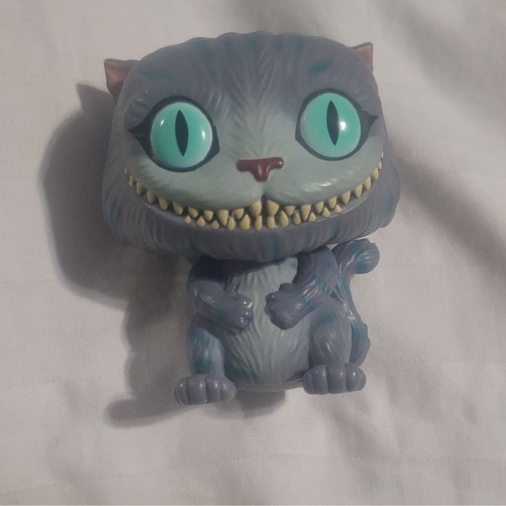 Funko Pop Cheshire Cat Flocked 178 Hot Topic Exclusive Alice In Wonderland OOB
